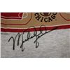 Image 2 : MICHAEL JORDON LOT- INCL. SIGNED CHICAGO BULLS T-SHIRT, 1990-91 CHICAGO BULLS MEDIA GUIDES (X2)