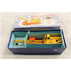 DINKY NO. 972 20-TON LORRY MOUNTED CRANE WITH ORIGINAL PACKAGING