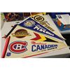 Image 2 : LARGE LOT OF 1970'S-90'S NHL BANNERS