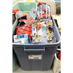 BOX LOT CONTAINING NEW IN BOX ACTION FIGURES