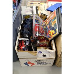 BOX LOT CONTAINING NEW IN BOX ACTION FIGURES