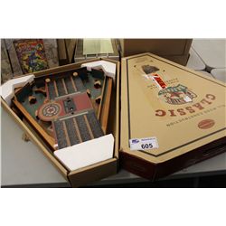 OLD CENTURY BASEBALL PINBALL GAME WITH ORIGINAL PACKAGING