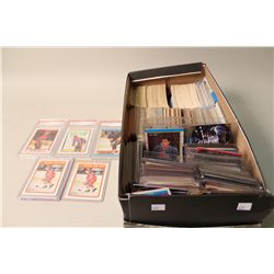 BOX OF 1970'S-80'S NHL TRADING CARDS, ROOKIES, STARS, GRADED AND MORE!