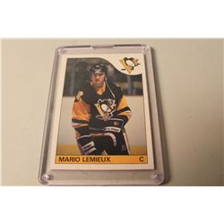 1985 OPC #9 MARIO LEMIEUX ROOKIE CARD