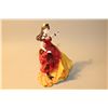 Image 2 : ROYAL DOULTON HN3703 BELLE- FIGURE OF THE YEAR 1996 WITH CARD, SIGNED BY MICHAEL DOULTON