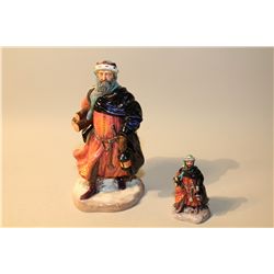 ROYAL DOULTON HN218 GOOD KING WENCESLAS AND HN3262 GOOD KING WENCESLAS