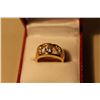 Image 3 : LADIES CUSTOM MADE 14KT YELLOW/WHITE GOLD DIAMOND ENGAGEMENT OR DRESS RING.