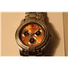 Image 2 : STAINLESS STEEL DIAMOND SET GENTS TONNIO LAMBORGHINI WRIST WATCH.  SET WITH 54 ROUND BRILLIANT CUT