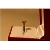 Image 2 : LADIES 14 K WHITE GOLD GOLDEN YELLOW COLOUR  ENHANCED DIAMOND SET ENGAGEMENT/DRESS RING SET WITH