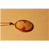 Image 2 : 14 KT. YELLOW GOLD NATURAL SHELL CAMEO PENDANT.  WEIGHS APPROX. 3.20 GRAMS.  COME WITH A 14 KT