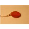 Image 3 : 14 KT. YELLOW GOLD NATURAL SHELL CAMEO PENDANT.  WEIGHS APPROX. 3.20 GRAMS.  COME WITH A 14 KT