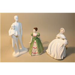 LOT OF 3 ROYAL DOULTON'S- HN3661 GEMMA, HN3497 JESSICA AND HN4448 FATHER AND SON