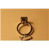 Image 3 : ONE LADIES 14KT WHITE GOLD NATURAL TANZANITE AND DIAMOND SET DRESS RING SET WITH 46 ROUND