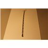 Image 1 : 14KT YELLOW GOLD & WHITE GOLD DIAMOND SET BRACELET CLAW SET WITH 40 SINGLE CUT