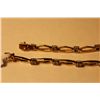 Image 3 : 14KT YELLOW GOLD & WHITE GOLD DIAMOND SET BRACELET CLAW SET WITH 40 SINGLE CUT