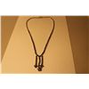Image 1 : ONE STERLING SILVER NATURAL BLUE SAPPHIRE CHOKER LENGTH NECKLACE CLAW SET WITH 122