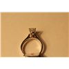Image 3 : LADIES 14KT WHITE GOLD DIAMOND SET ENGAGEMENT/DRESS RING BEAD SET WITH 10 SINGLE AND BRILLIANT CUT