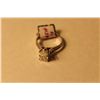Image 4 : LADIES 14KT WHITE GOLD DIAMOND SET ENGAGEMENT/DRESS RING BEAD SET WITH 10 SINGLE AND BRILLIANT CUT