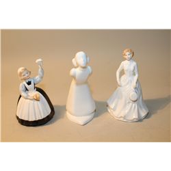 LOT OF 3 ROYAL DOULTON HN2151 MOTHER'S HELP, HN4065 THE KISS GIRL, HN4470 FOR SOMEONE SPECIAL