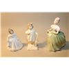 Image 2 : LOT OF 3 ROYAL DOULTON HN4226 AFTER THE RAIN, CARDED 365/1500, NO NAMED, HN2345 CLARISSA