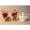 Image 2 : LOT OF 3 ROYAL DOULTON HN2734 SWEET SEVENTEEN, HN4175 SANTA CLAUS AND HN4713 ROOFTOP SANTA