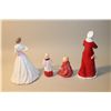 Image 2 : LOT OF 4 ROYAL DOULTON HN3060 WINTERTIME, THIS LITTLE PIG, HN2141CHOIR BOY AND NO NAME