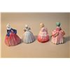 Image 2 : LOT OF 4 ROYAL DOULTON HN1368 ROSE, HN1811 BO PEEP, HN 2142 THE RAG DOLL, HN1916 JANET