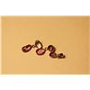Image 2 : 14KT. WHITE GOLD NATURAL PURPLE-PINK AND PALEST BLUE SAPPHIRE  & DIAMOND PENDANT SET WITH