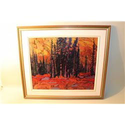 JOHN A. RICHARDS (CANADIAN B.1944)  MANNING PARK  OIL ON BOARD, SIGNED LOWER LEFT AND ON THE