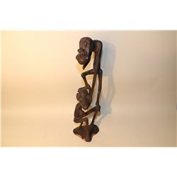 MAKONDE (TANZANIA) CARVED EBONY 23" HIGH