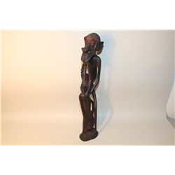 MAKONDE (TANZANIA) CARVED EBONY 26" HIGH