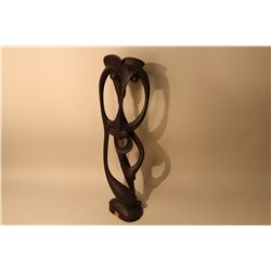 MAKONDE (TANZANIA) CARVED EBONY 23" HIGH