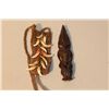 Image 1 : PAPAU NEW GUINEA- ORIGINAL CARVING "LUCKY CHARM" WORN BY CHIEFS AND CLAN ELDERS AND VERY DIFFICULT