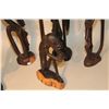 Image 2 : LOT OF 6 MAKONDE (TANZANIA) CARVED EBONY SCULPTURES