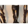 Image 5 : LOT OF 6 MAKONDE (TANZANIA) CARVED EBONY SCULPTURES