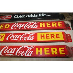 PORCELAIN COCA-COLA PUSH BAR