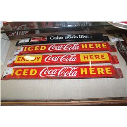 PORCELAIN COCA-COLA PUSH BAR