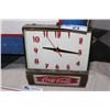 Image 1 : RARE 1960'S COCA-COLA FISH TALE CLOCK