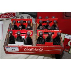 10 CASES OF COCA-COLA WITH WOODEN CRATE