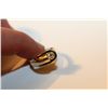 Image 3 : LADIES 14 KT YELLOW GOLD & WHITE GOLD DIAMOND SET ENGAGEMENT OF DRESS RING SET WITH 1 ROUND