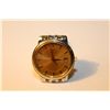 Image 1 : ONE GENTS OMEGA STAINLESS STEEL & YELLOW GOLD WRIST WATCH. HAS A CHAMPAGNE DIAL AND YELLOW GOLD