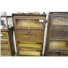 Image 1 : MATCHING QUARTER SAWN OAK 4 TIERED STACKING BOOKSHELF