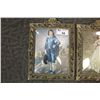 Image 1 : PAIR OF ORNATLEY FRAMED CONVEX GLASS PRINTS
