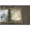 Image 2 : PAIR OF ORNATLEY FRAMED CONVEX GLASS PRINTS