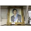Image 1 : OIL ON CANVAS," UNTITLED-PORTRAIT OF A WOMAN" SIGNED OSBOURNE LOWER RIGHT