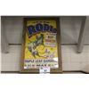 Image 1 : ORIGINAL CANADIAN CARDBOARD ROY ROGERS POSTER, EARLY 1950'S