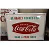 Image 1 : 1960'S FISHTALE "DRINK COCA-COLA" LIGHT UP SIGN
