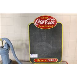 1950'S COCA-COLA CHALK BOARD