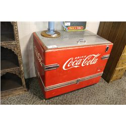 1940'S ART DECO WATER COOLED, COKE MACHINE