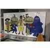 Image 1 : RARE, EARLY MCDONALD'S BEACH TOWEL, FRAMED